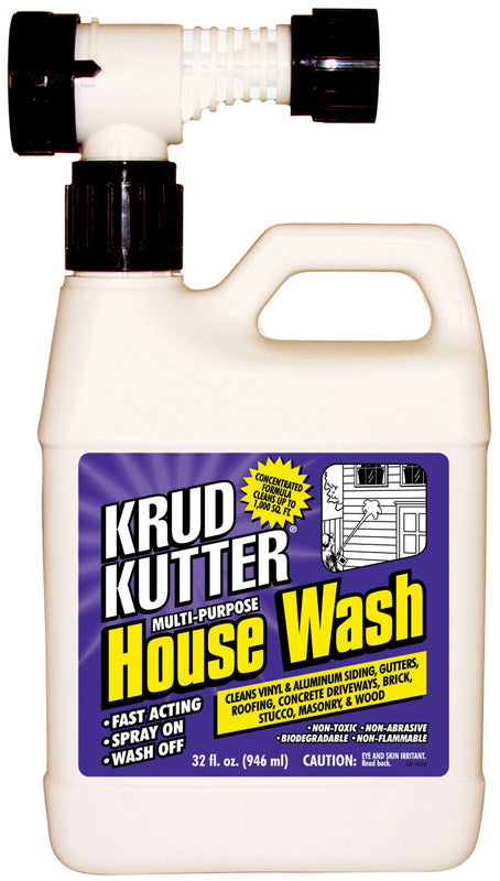 Rust-Oleum Krud Kutter House Wash 32 oz Liquid, Pack of 4