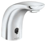 Moen M-Power CA8302 Series Electronic Lavatory Faucet, 4-1/2 in H x 2-3/8 in W Dimensions, 4-1/2 in Spout Reach, 0.5 gpm
