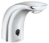 Moen M-Power CA8302 Series Electronic Lavatory Faucet, 4-1/2 in H x 2-3/8 in W Dimensions, 4-1/2 in Spout Reach, 0.5 gpm