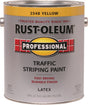 Rust-Oleum 2548402 Traffic Striping Paint, Flat, Traffic Yellow, 1 gal Pail, Pack of 2