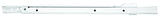 Knape & Vogt 1805H WH 400 Drawer Slide, 75 lb, 400 mm L Rail, 12.5 mm W Rail