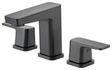 Boston Harbor FW6AC023BL Lavatory Faucet, 1.2 gpm, 2-Handle, 3-Faucet Hole, Brass/Zinc/Plastic, Matte Black