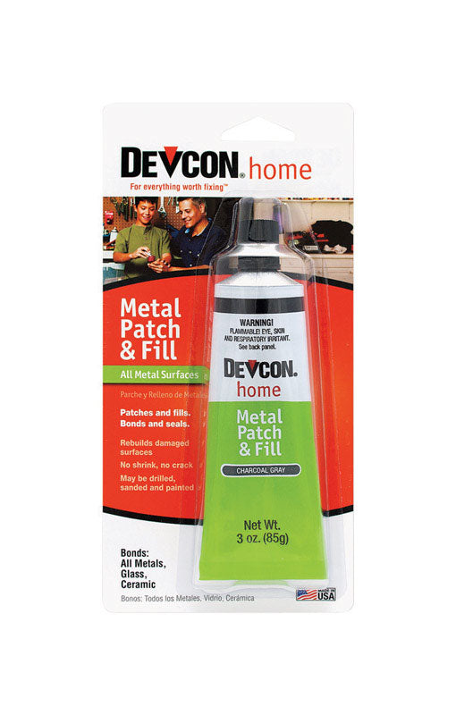 Devcon High Strength Gray Metal Patch & Fill 3 oz, Pack of 6