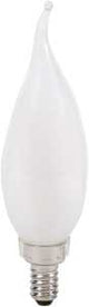 Sylvania 40782 Natural LED Bulb, Decorative, 500 Lumens, 5.5 W, B10 Bent Tip Lamp, 60 W Equivalent, E12 Lamp Base