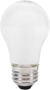 Sylvania 40762 Natural LED Bulb, General Purpose, 450 Lumens, 5.5 W, A15 Lamp, 40 W Equivalent, E26 Lamp Base, Dimmable