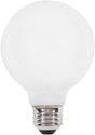 Sylvania 40768 Natural LED Bulb, Globe, G25 Lamp, 60 W Equivalent, E26 Lamp Base, Dimmable, Frosted, Daylight Light