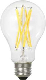 Sylvania 40875 Natural LED Bulb, General Purpose, 1600 Lumens, 15 W, A21 Lamp, 100 W Equivalent, E26 Lamp Base, Dimmable