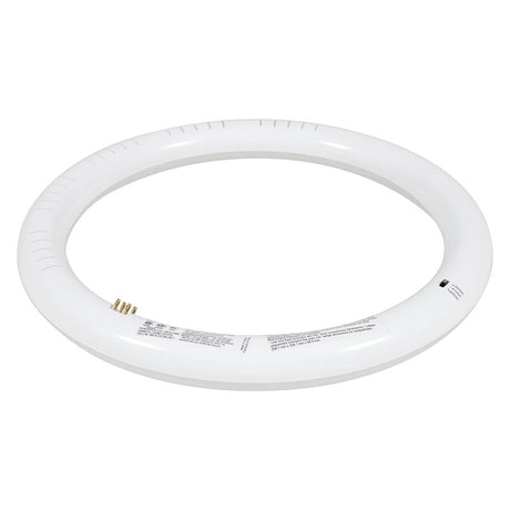 Sylvania 41208 LED Bulb, Circline, Type AB Universal, T9 Lamp, 32 W Equivalent, G10Q Fluorescent 4-Pin Lamp Base, Clear
