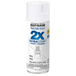 Painter's Touch 2X Ultra Cover 334048 Spray Paint, Gloss, White, 12 oz Aerosol Can