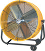MaxxAir BF24TFRED Tilting Drum Fan, 1 -Phase, 120 V, 4 -Blade, 2 -Speed, 2800, 4000 cfm Air, Red