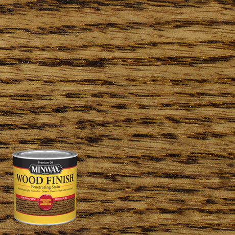 Minwax Wood Finish Semi-Transparent Provincial Oil-Based Penetrating Wood Stain 1/2 pt, Pack of 4