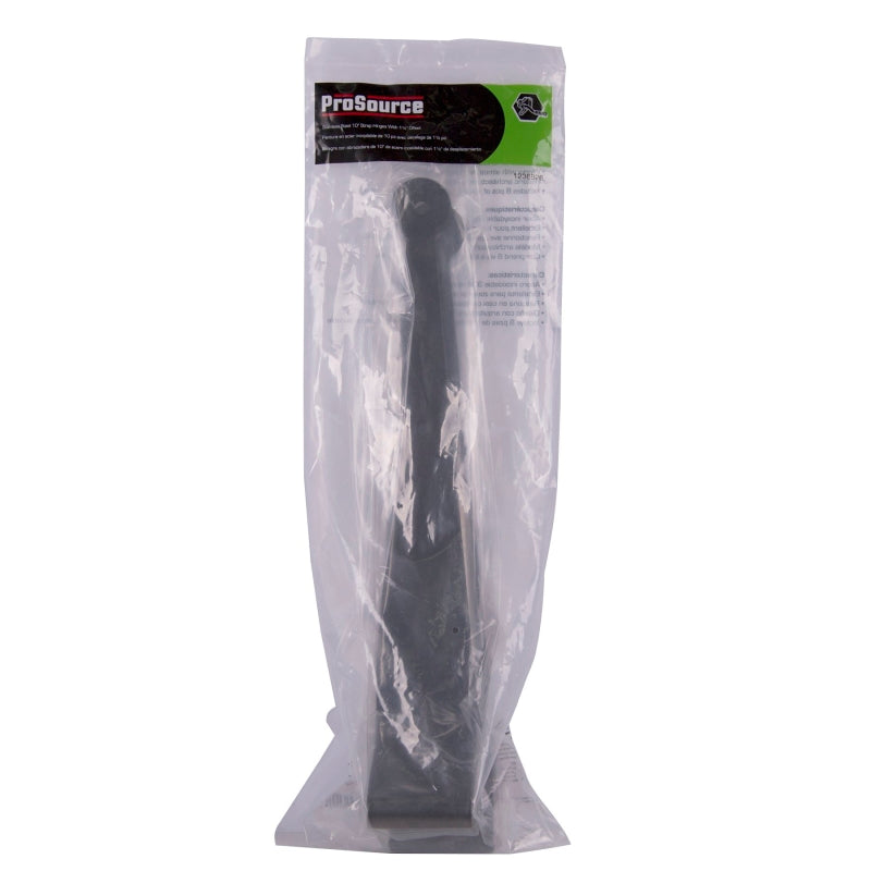 ProSource SH-S02-PS Strap Hinge, 10 in, Black, Screw Mounting