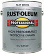 Professional 215968 Enamel Paint, Oil, Flat, White, 1 gal, Can, 265 to 440 sq-ft/gal Coverage Area, Pack of 2