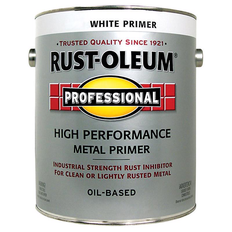 Rust-Oleum 215969 Rusty Primer, Flat, White, 1 gal, Pack of 2