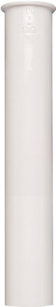 Plumb Pak PP10-8W Sink Tailpiece, 1-1/2 in, 8 in L, PVC, White