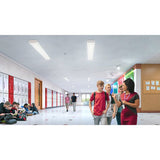 Metalux NWS Selectable Wrap Series 4NWS3C3MS-UNV Linear Wrap Light, 120/277 V, 38.8 W, LED Lamp, 4216 Lumens