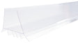 Frost King EZ77CL Door Bottom, 36-1/2 in L, 2-3/4 in W, Vinyl, Smooth, Pack of 12