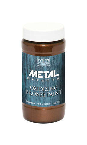 Modern Masters Metal Effects Bronze Water-Based Oxidizing Paint 16 oz