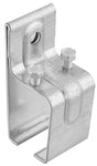 National Hardware N104-380 Box Rail Splice Bracket, 2-1/4 in W x 2 in D x 4-5/8 in H Dimensions, Steel, Galvanized