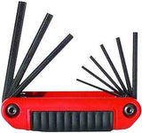 Eklind 25911 Hex Key Set, 9-Piece, Steel, Black