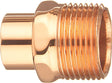 Elkhart Products 104-2 Series 30436 Street Pipe Adapter, 1/2 in, FTG x MIP, Copper