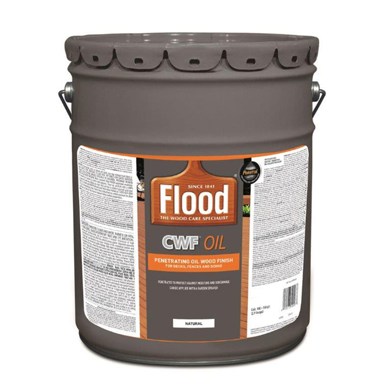 Flood CWF OIL Matte Natural Oil-Based Wood Finish 5 gal