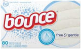 Bounce 82366 Fabric Softener Dryer Sheet, Pack of 9