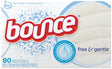 Bounce 82366 Fabric Softener Dryer Sheet, Pack of 9