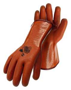 Boss Snow Shield 3600L Gloves, Men's, L, Open Cuff, Orange