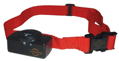 PetSafe PBC-102 Bark Control Collar, Basic, Battery, Nylon/Plastic, Red