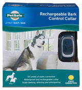 PetSafe PBC00-15999 Bark Control Collar, Battery, Plastic, Navy Blue, Pack of 2