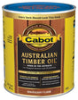 Cabot 140.0019459.005 Australian Timber Oil, Mahogany Flame, 1 qt Can, Liquid