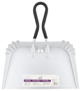 Simple Spaces DL-5010 Dustpan, 17-3/4 in L, 17 in W, Aluminum, Silver, Anodizing