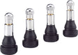 Genuine Victor M4134 Tire Valve, Rubber, Chrome