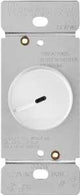 Eaton Wiring Devices RI06PL-W-K Rotary Dimmer, 120 V, 600 W, Halogen, Incandescent Lamp, 3-Way, White