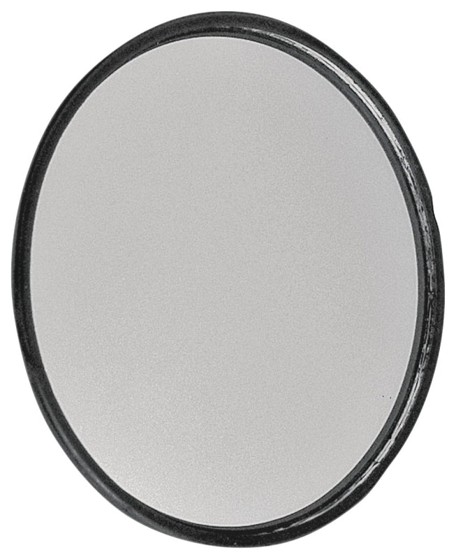 PM V603 Blind Spot Mirror, 3 in Dia, Round, Aluminum Frame