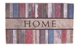 Simple Spaces T1995 Door Mat, 30 in L, 18 in W, Flocking Pattern, Polyester Surface