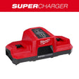 Milwaukee M18 48-59-1815 Dual Bay Simultaneous Super Charger, Battery Included: No