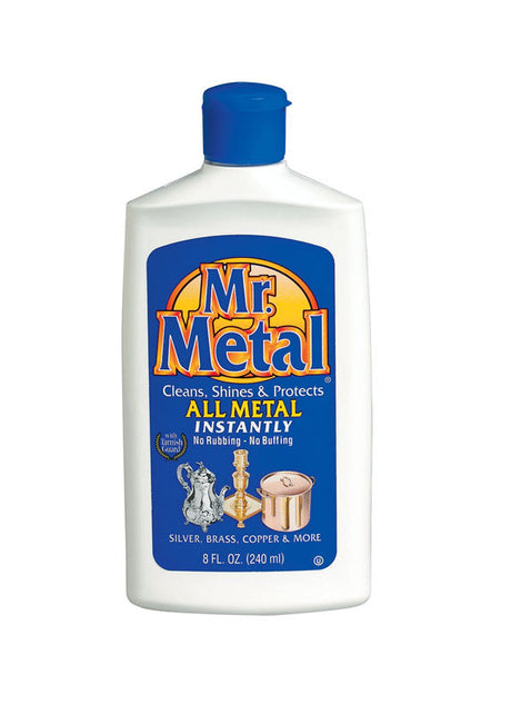 Mr. Metal Mild Scent Metal Cleaner 8 oz Liquid, Pack of 6
