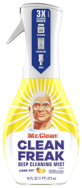Mr Clean COLORmaxx 79129 Clean Freak Mist, 16 oz, Liquid, Lemon Zest, Pack of 6