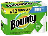 Bounty 66557 Paper Towel, 11 in L, 2-Ply