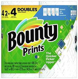 Bounty 66660 Double Roll Paper Towel, 2-Ply, White, 2 PK, Pack of 6