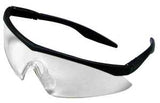 MSA 10049188 Safety Glasses, Clear Lens, Black Frame, Anti-Fog Lens