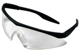 MSA 10049188 Safety Glasses, Clear Lens, Black Frame, Anti-Fog Lens