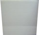 Plaskolite Single Corrugated Plastic Sheet 18 in. W X 24 in. L X .157 in.