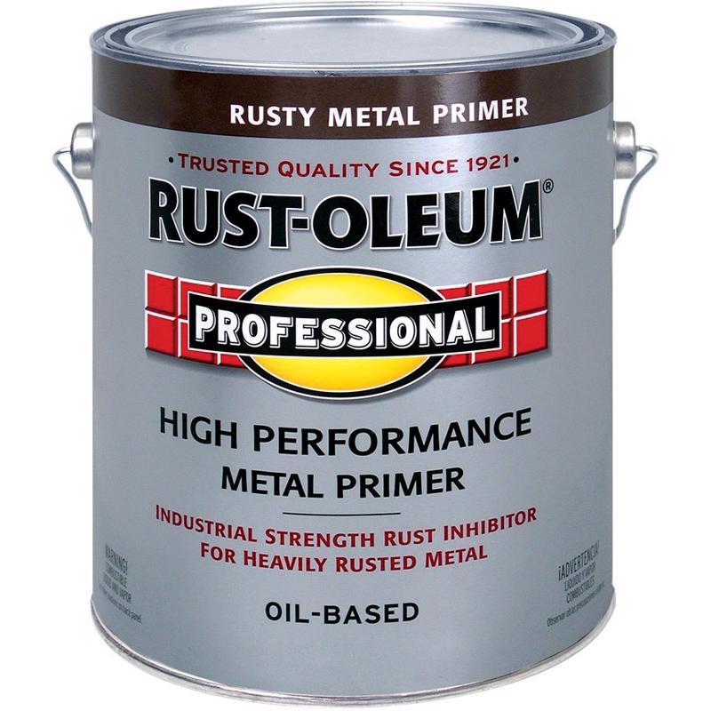 Rust-Oleum 242252 Primer, Flat, Red, 1 gal, Pail, Pack of 2