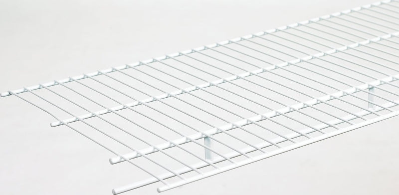 ClosetMaid 1363 Shelf and Rod, 60 lb Capacity, 16 in OAW, 72 in OAD, 2 in OAH, Steel Shelving, Pack of 6
