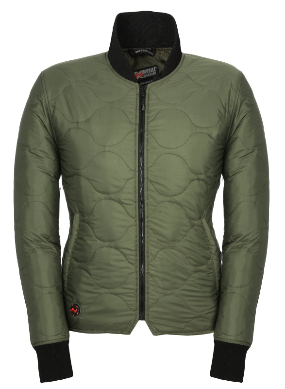 Mobile Warming MWJ18W05-21-06 Company Jacket, 2XL, Women's, Fits to Chest Size: 46 in, Nylon, Olive