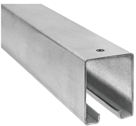 National Hardware N105-270 Box Rail, Steel, Galvanized, 1-57/64 in W, 2-13/32 in H, 12 ft L