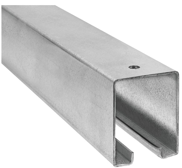 National Hardware N105-270 Box Rail, Steel, Galvanized, 1-57/64 in W, 2-13/32 in H, 12 ft L